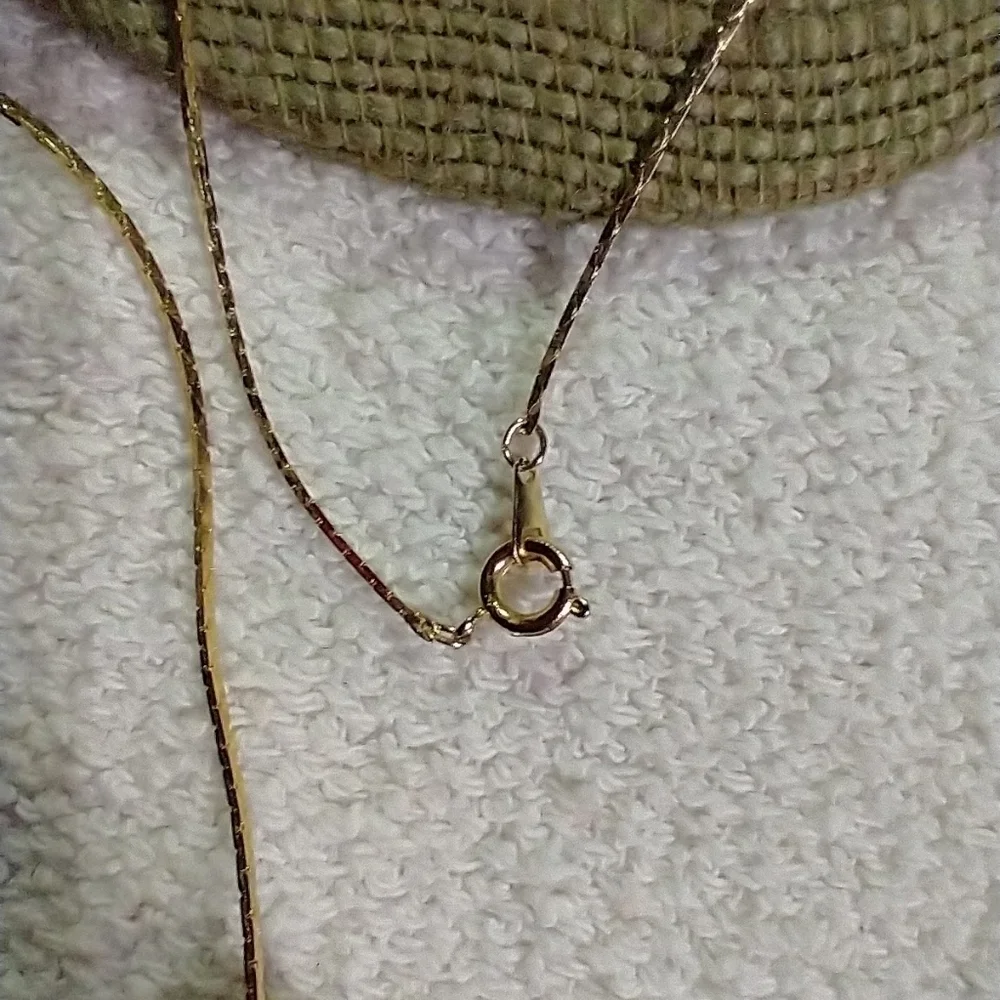 Vintage goldtone mesh